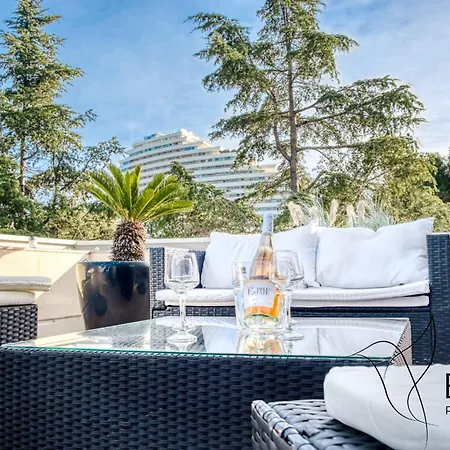 Apartamento Ideal Two-room With A Large Terrace And Parking Villeneuve-Loubet